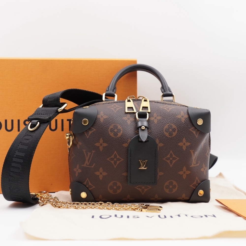CE10 💖 Louis Vuitton Monogram Petite Malle Souple